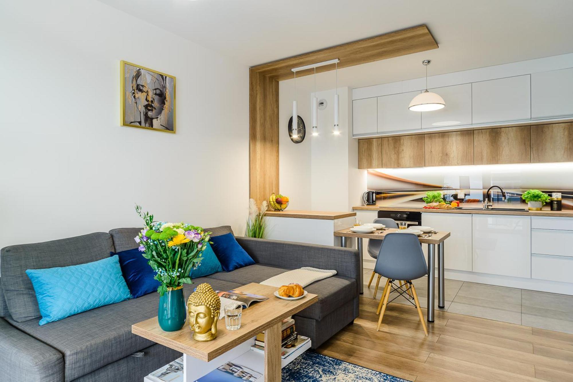 Lumina Stylish 3-Room Apart With Balcony Łódź Dış mekan fotoğraf