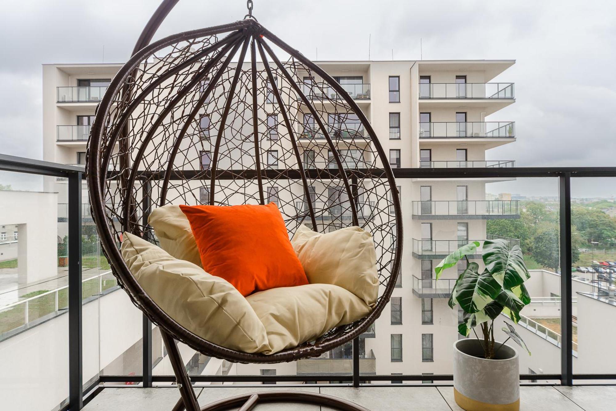 Lumina Stylish 3-Room Apart With Balcony Łódź Dış mekan fotoğraf