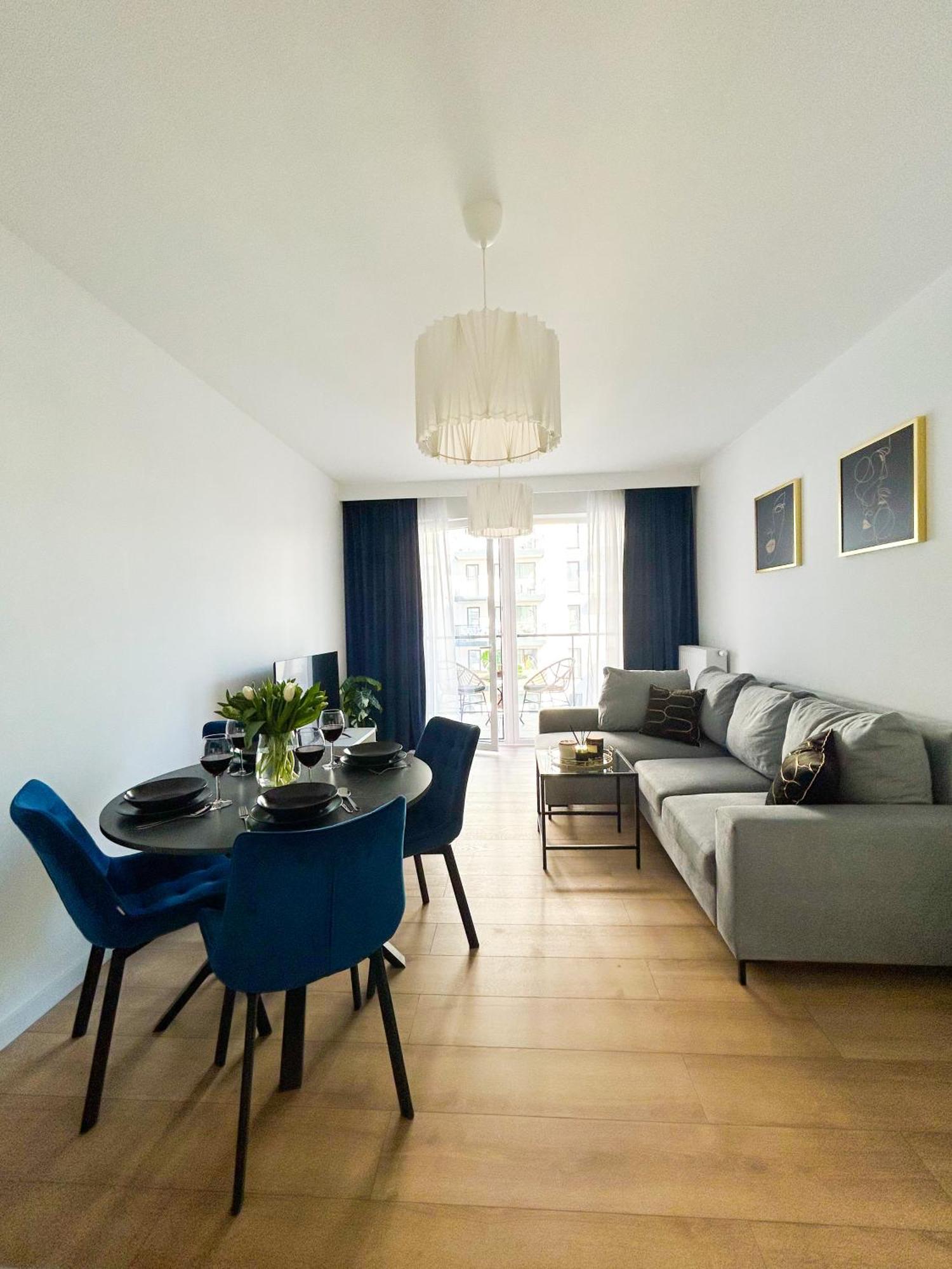 Lumina Stylish 3-Room Apart With Balcony Łódź Dış mekan fotoğraf
