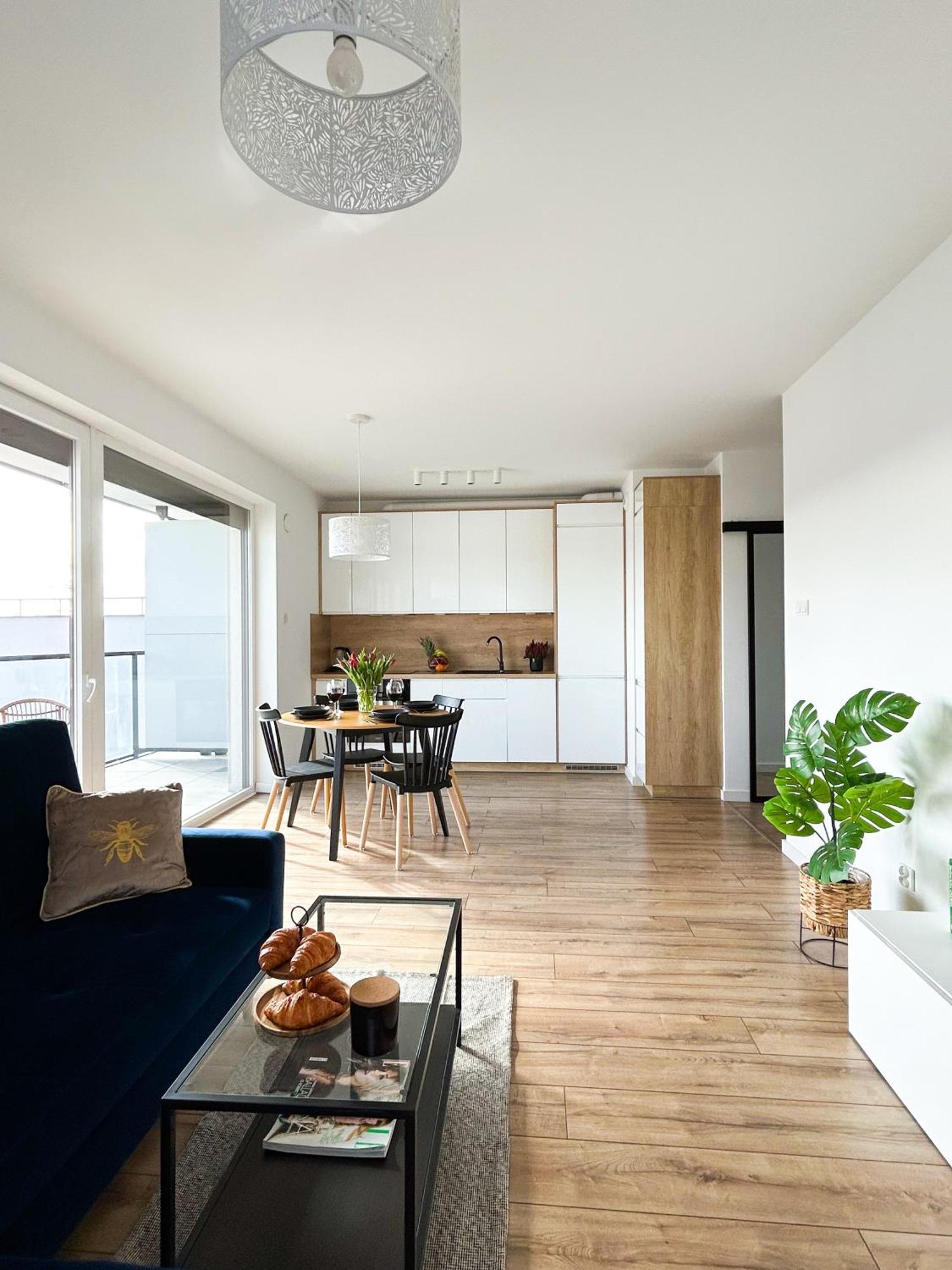 Lumina Stylish 3-Room Apart With Balcony Łódź Dış mekan fotoğraf